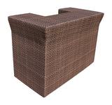 Atlantis Outdoor Bar with Glass Model 903-6141-JBP-GL by Pelican Reef