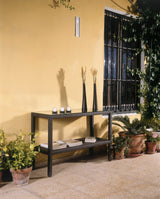 Atlantis Outdoor Console with Glass Model 903-9226-JBP-GL by Pelican Reef