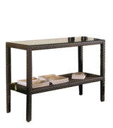 Atlantis Outdoor Console with Glass Model 903-9226-JBP-GL by Pelican Reef