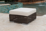 Atlantis Outdoor Ottoman with Cushion Model 903-1323-JBP-O by Pelican Reef