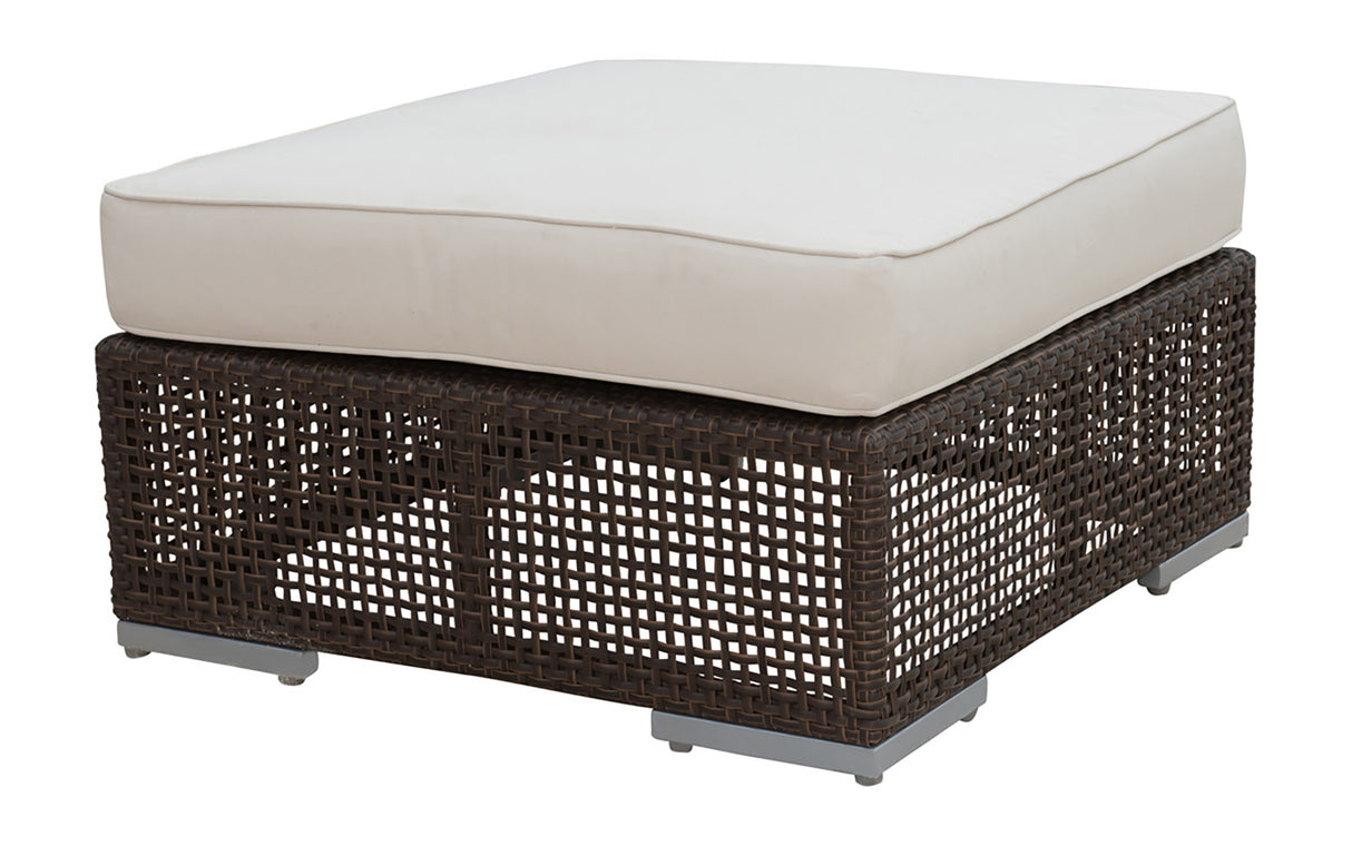 Atlantis Outdoor Ottoman with Cushion Model 903-1323-JBP-O by Pelican Reef
