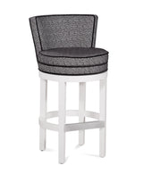 Upholstered Barstool with Memory Swivel by Braxton Culler Made in the USA Model B123-003