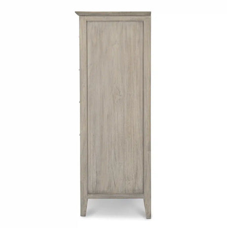 Ocean Isles 5 Drawer Woven Chest Model B55535-OCEANBLUE By Seawinds Trading