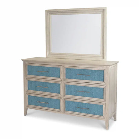 Ocean Isles 6 Pc Bedroom Set with King Bed Model B555KBED-6PCSET By Seawinds Trading