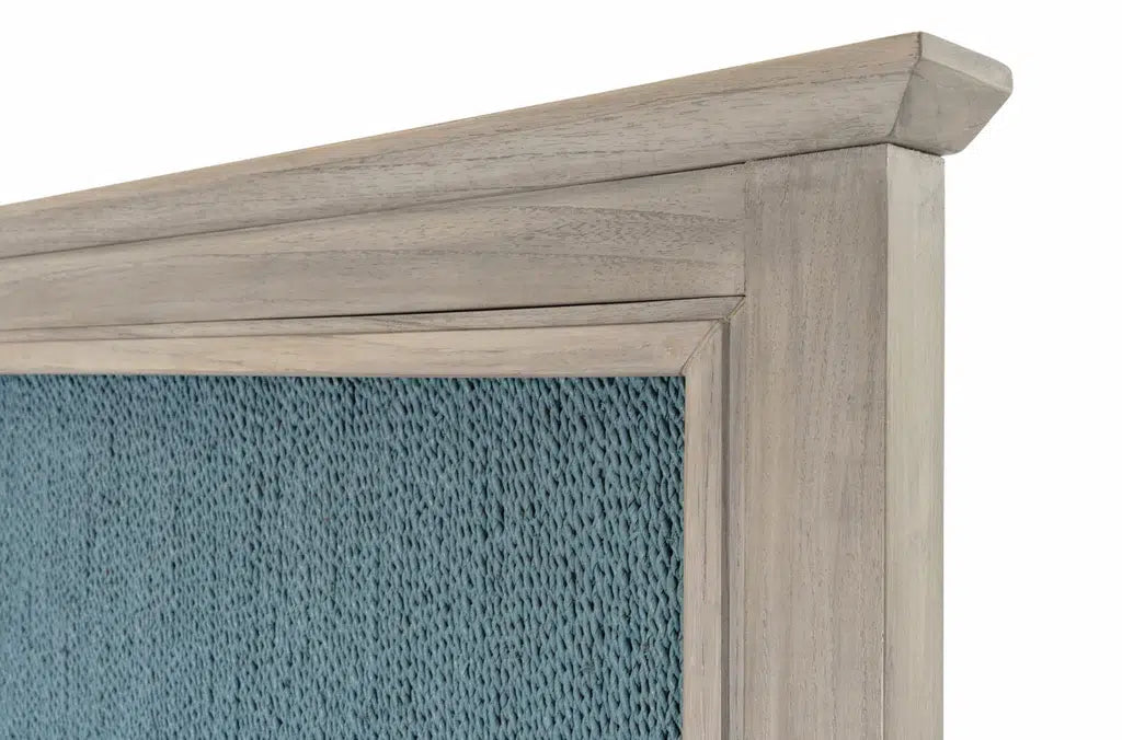 Ocean Isles King Headboard Model B55541-OCEANBLUE By Seawinds Trading