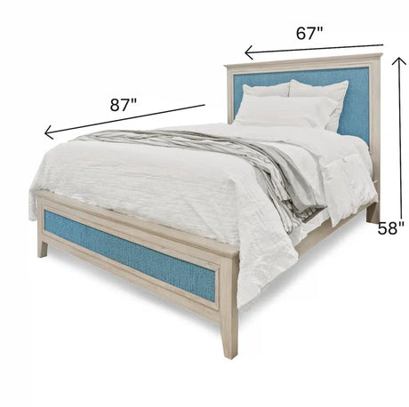 Ocean Isles 6 Pc Bedroom Set with King Bed Model B555KBED-6PCSET By Seawinds Trading