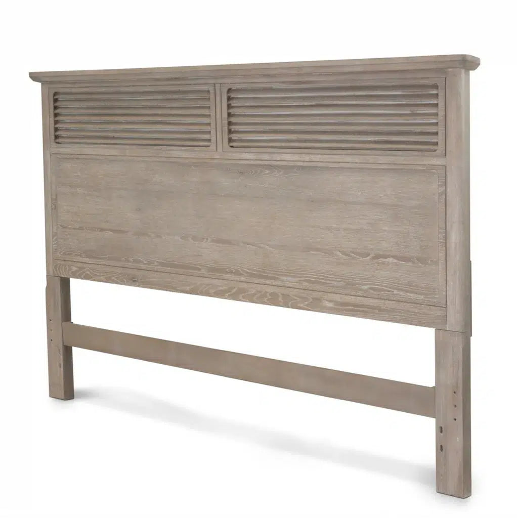 Cape May Queen Headboard Model B62240-DRIFTWOOD By Seawinds Trading