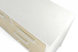 Miramar 7 Drawer Woven Dresser Model B77736-SAND By Seawinds Trading