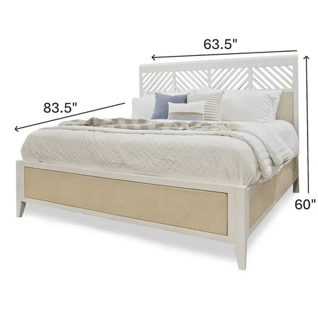 Miramar Non-Storage Queen Bed Model B777QBED-SAND By Seawinds Trading