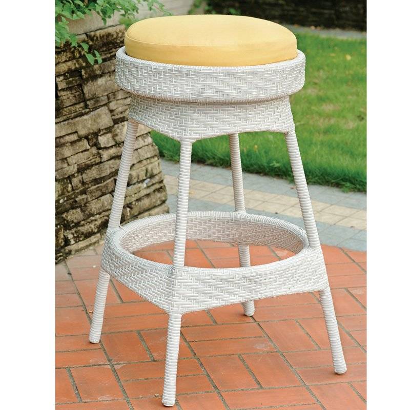 Bahia Outdoor Backless Counterstool or Barstool Model 78308-30 by South Sea Rattan