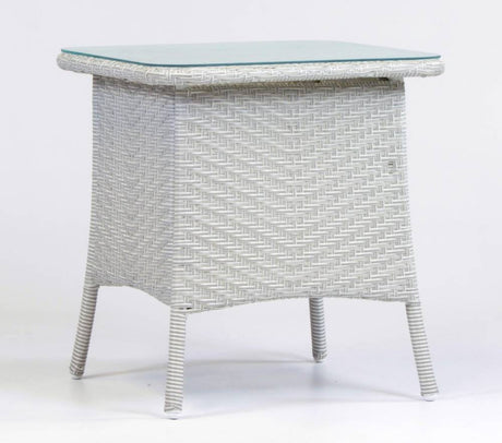 Bahia All Weather Patio Furniture Ottoman Model 78306 by South Sea Rattan