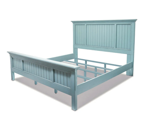 Monaco Bleu Bed Queen Model B818QBED-BLEU By Seawinds Trading