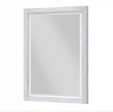 Geneva Retangular Mirror Model B90038-DWHITE By Seawinds Trading