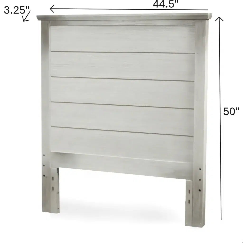 Geneva Twin Headboard Model B90039-DWHITE By Seawinds Trading