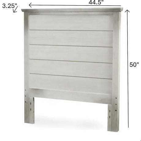 Geneva Twin Headboard Model B90039-DWHITE By Seawinds Trading