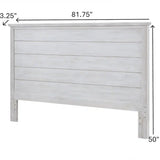 Geneva Twin Headboard Model B90039-DWHITE By Seawinds Trading