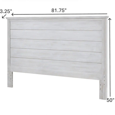 Geneva Twin Headboard Model B90039-DWHITE By Seawinds Trading