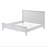 Geneva Storage King Bed Model B900KBED-STORAGE-DWHITE By Seawinds Trading