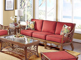 Bali Sofa in Brownwash Finish Model BL3S-BRW from Spice Island Wicker