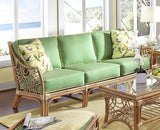 Bali Sofa in Natural Finish Model BL3S-NAT from Spice Island Wicker