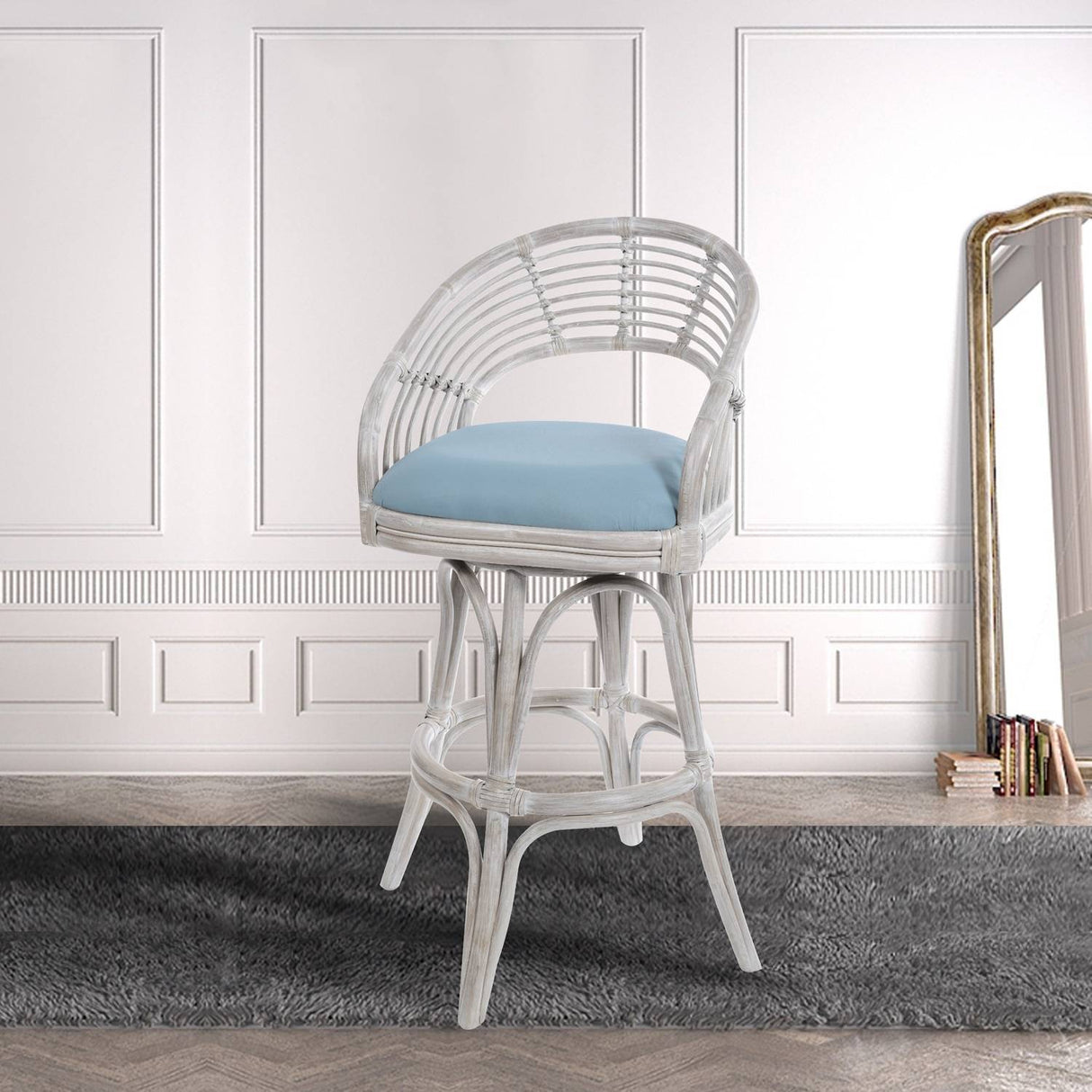 Bali Rattan Barstool and Counterstool BAL101-BS by Alexander and Sheriden