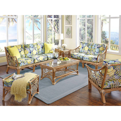 Bali Coffee Table in Natural Finish Model BL-CT from Spice Island Wicker
