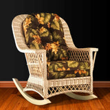Shangri-la Wicker Complete Cushion Set (Arm Chair or Rocker) – Made in the USA SlA-CUSH-LC0 by Wicker Fair