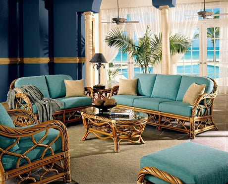 Bayshore Rattan Sofa from Wicker Fair