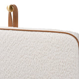 Belden Boucle Upholstered Wall-Mounted Headboard by Wicker Fair