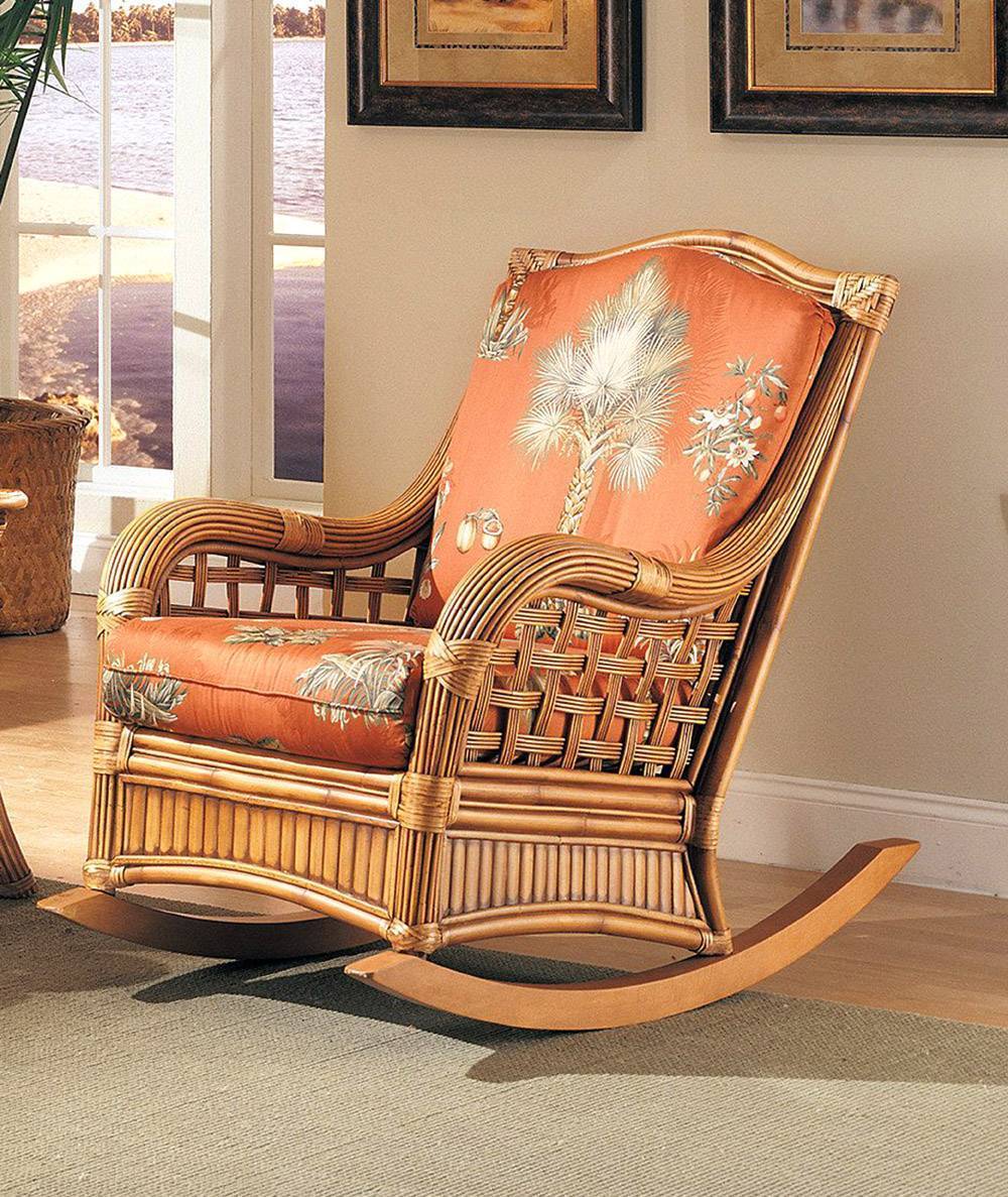 Belize Rattan Rocking Chair BZ-06 by Designer Wicker
