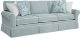 7 Pc Living Room Set with Benton Sofa 628 – Grand View Tables 934 – Lanai Glider 1914 Made in the USA by Braxton Culler