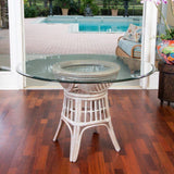 Bermuda Rattan and Wicker Dining Table Model BER012 from Alexander and Sheriden