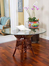 Bermuda Rattan and Wicker Dining Table Model BER012 from Alexander and Sheriden