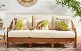 Bermuda Pecan Sofa by South Sea Rattan Model 1403