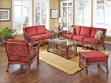 Bali Sofa in Brownwash Finish Model BL3S-BRW from Spice Island Wicker