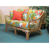 Bali 6 Pc Living Room Set in Natural Finish Model BL-SET-NAT from Spice Island Wicker
