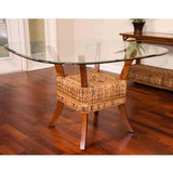 Belize Rattan and Wicker Dining Table Model BLZ012 from Alexander and Sheriden