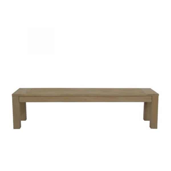Coastal Teak Outdoor Dining Bench by Sunset West Model 5501-BNCH