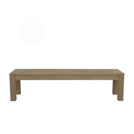 Coastal Teak Outdoor Dining Bench by Sunset West Model 5501-BNCH