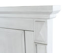 Point Breeze Non-Storage Bed Model FL-B650QBED-FRESHWHITE by Finn & Louise