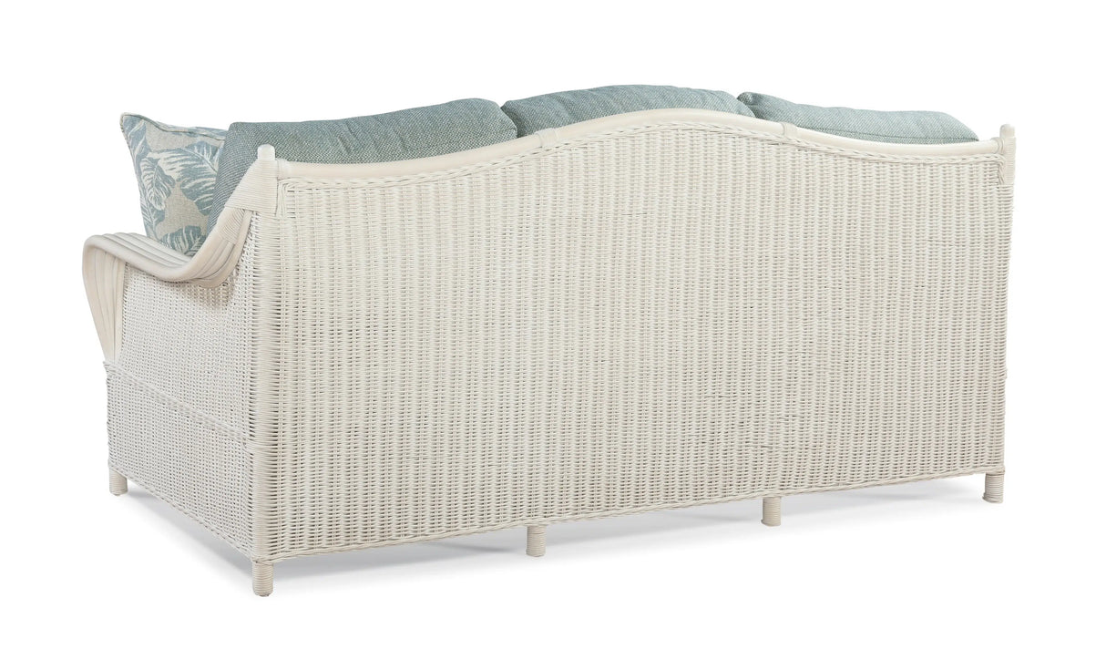 Bodega Bay Rattan Queen Sleeper Sofa Made in the USA by Braxton Culler 1190-015
