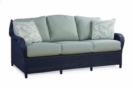 Bodega Bay Rattan Queen Sleeper Sofa Made in the USA by Braxton Culler 1190-015