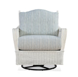 Bodega Bay Rattan Swivel Glider Made in the USA by Braxton Culler