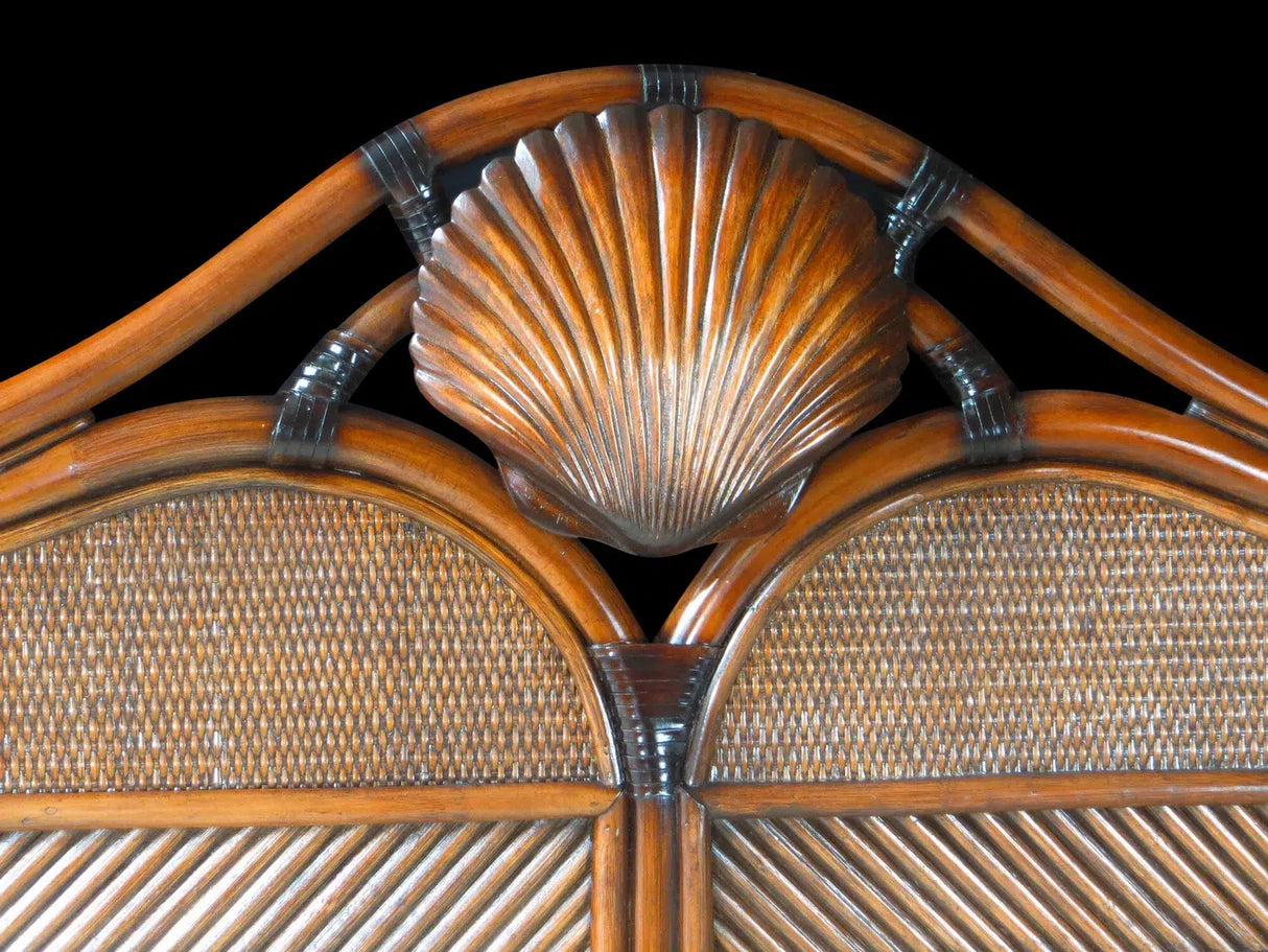 Bonita Springs Rattan 2 Pc Bedroom Furniture Set by Wicker Fair