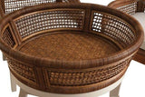 Boone 6 Pc Rattan Round Dining Set 1017-SET by Braxton Culler