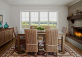 Borneo Rattan and Wood 7 Pc Rectangle Dining Set from Capris Furniture Model 752