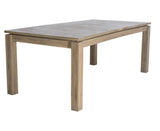 Borneo Solid Wood 62 or 79 Inch Rectangle Dining Table from Capris Furniture Model TL752