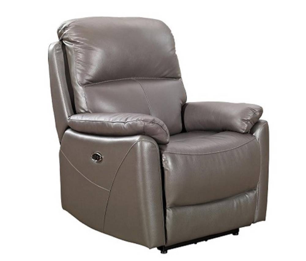 Brazil Leather "Power" Wallhugger Recliner by Stanley Chair REC-349