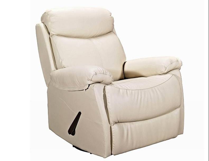 Brazil Leather Swivel Glider Recliner by Stanley Chair REC-220