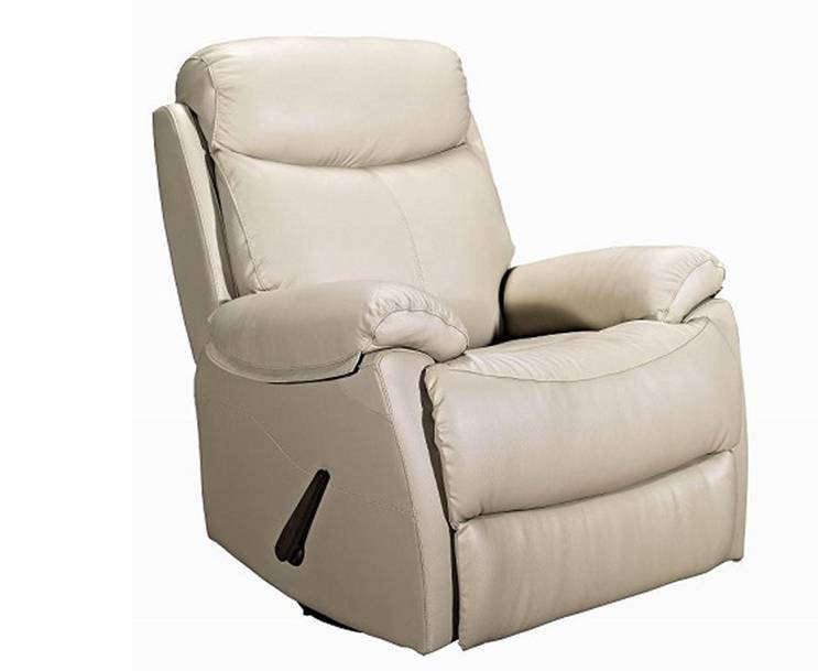 Brazil Leather Swivel Glider Recliner by Stanley Chair REC-220